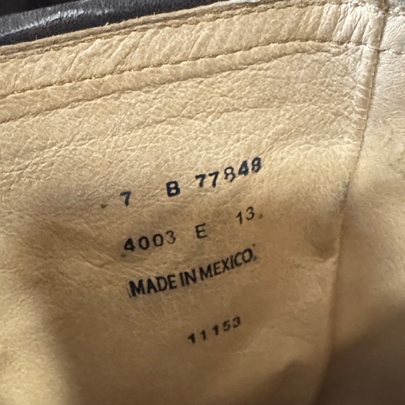 Frye Rich Brown Leather Boots with Strap Detail - Picture 12 of 16